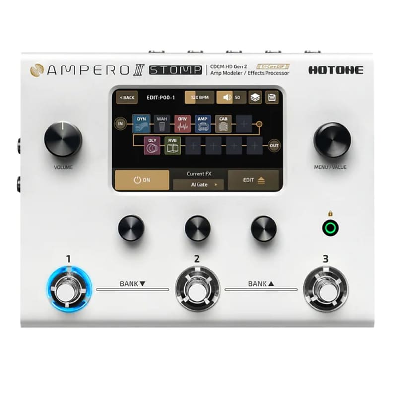 Hotone MP-300 Ampero II Stomp Amp Modeler / Effects