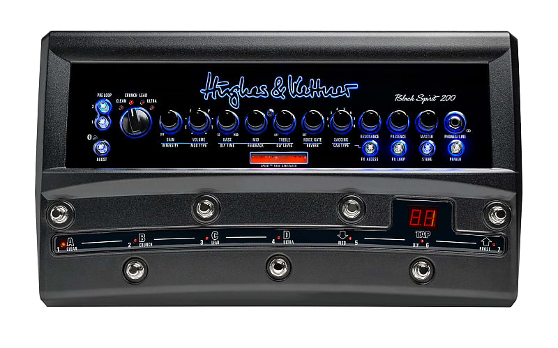 Hughes & Kettner Black Spirit 200 Floor | 4-Channel 200-Watt | Reverb