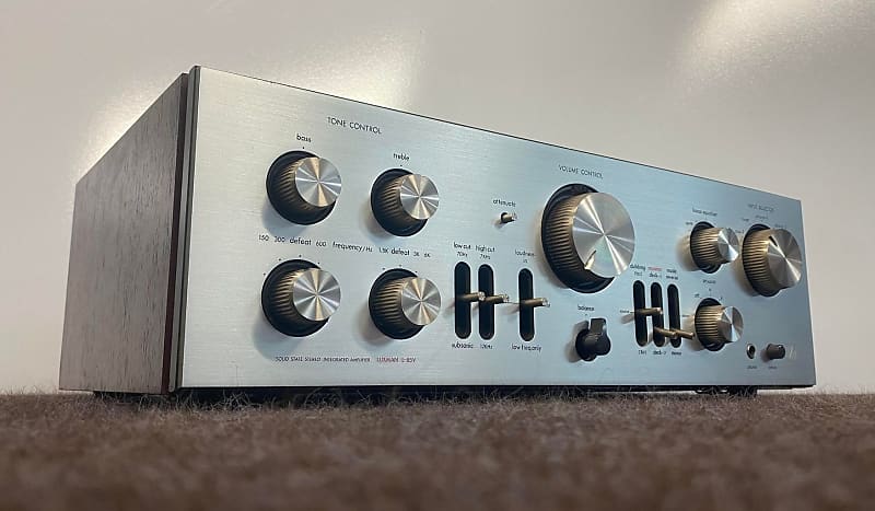 Vintage Luxman L-85V Stereo Integrated Amplifier. SERVICED!