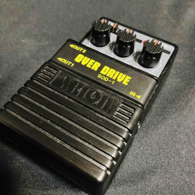 ARION SOD-1 Black Stereo Overdrive Guitar Effects Pedal for sale