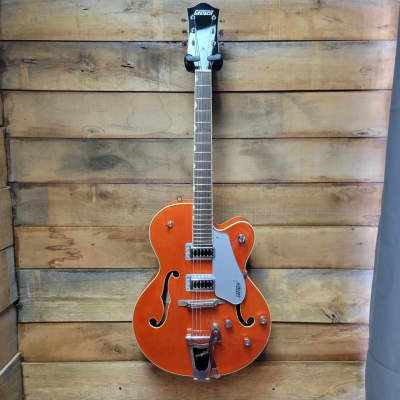 2021 Gretsch G5420T Electromatic Hollowbody (Pre-Owned) - Transparent Orange w/ Bigsby image 5