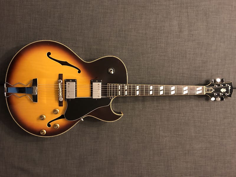 Morris MA-B 1970 Tobacco Sunburst (Gibson ES-175 replica)