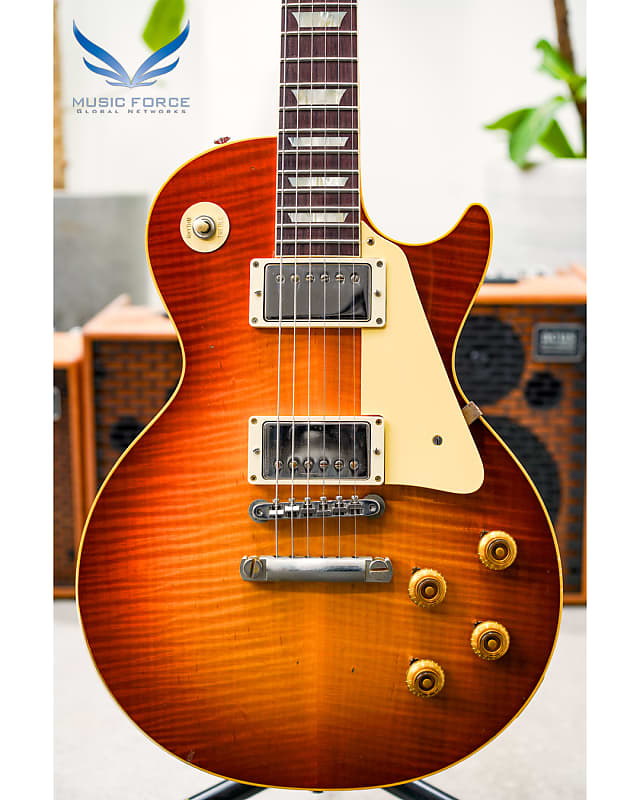 Gibson Custom Historic 1959 Les Paul Standard Reissue 'Tom Murphy Lab'  Light Aged-Cherry Tea Burst