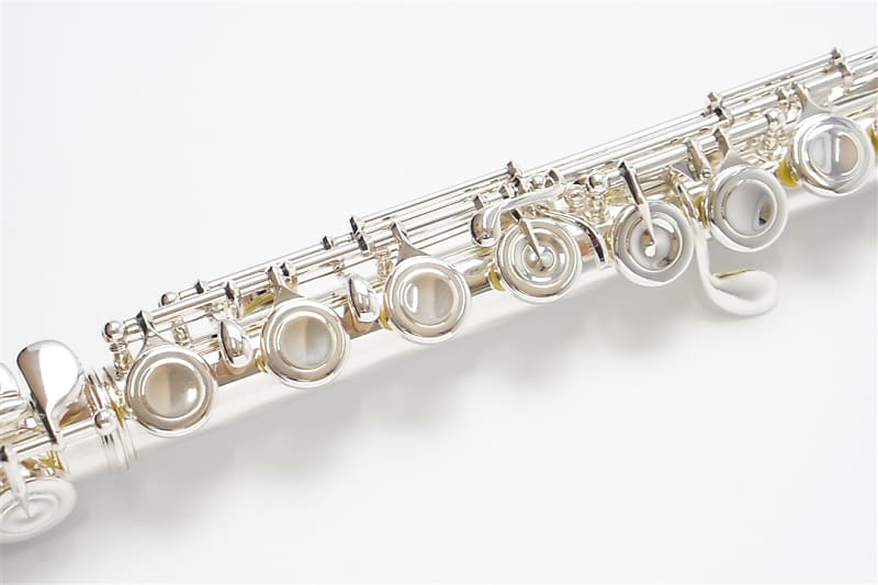 Free shipping! [USED] Pearl Flute Dolce Primo F-DP/E Closed hole,C foot,  offset G / All new pads!