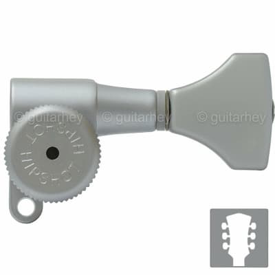 Sperzel locking tuners 3x3 satin/chrome | Reverb