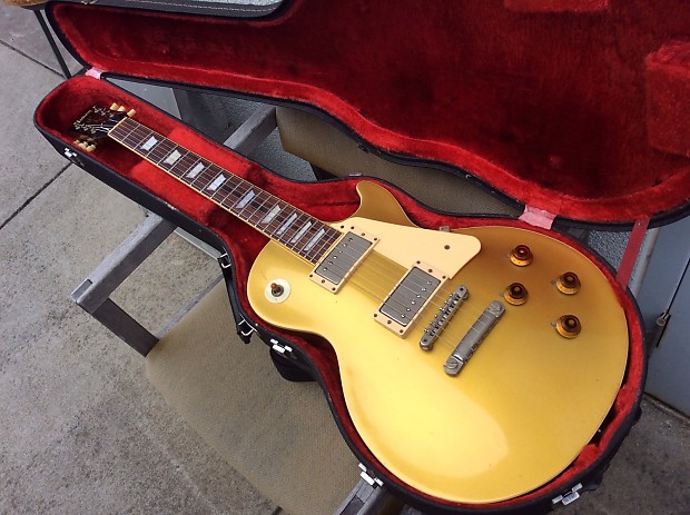1982-84 Burny Gold Top Les Paul | Reverb