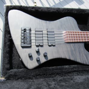 2010 Spector Forte 5x Bass - Black Finish with Spector Hard Shell Case image 1