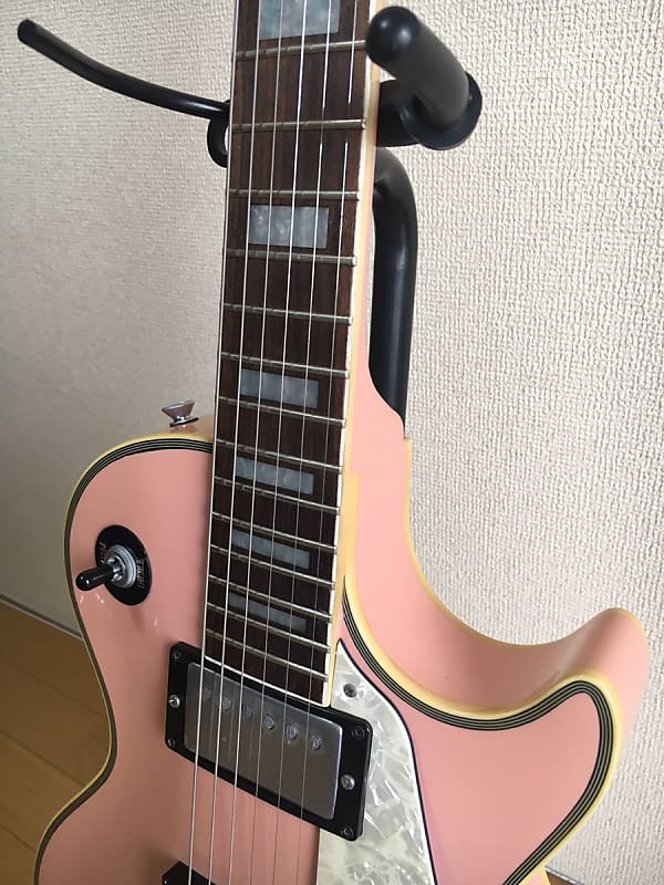 お盆ラストセール！burny PLC-45 レスポールピンク Burny PLC-45