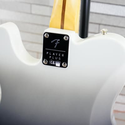 Fender Player Plus Telecaster with Pau Ferro Fretboard Silver Smoke image 4