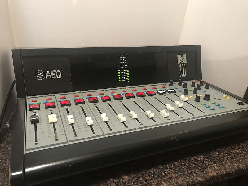 Aeq Bc 300 12 Channel Broadcast Studio Audio Console,mixer 