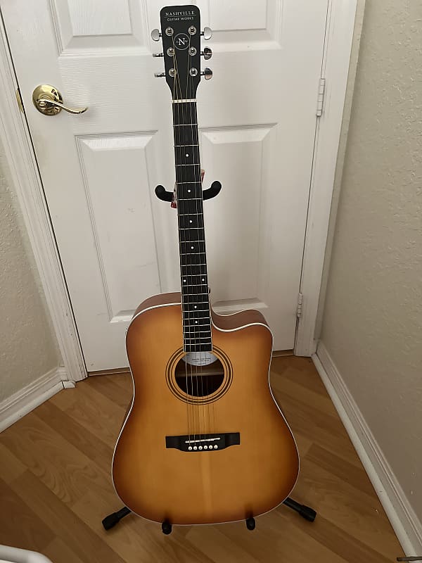 Nashville Guitar Works D10CEEB 2021 Edge Burst Reverb