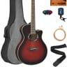 Yamaha APX500III Cutaway Acoustic-Electric Guitar - Dusk Sun Red w/ Gig Bag