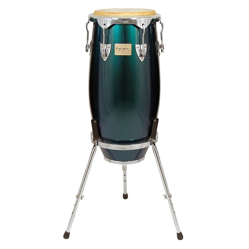 Tycoon Percussion 10 Concerto Series Green Spectrum Requinto w/Single Stand image 1