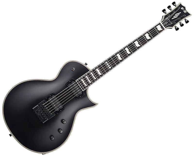 ESP E-II Eclipse FT Electric Guitar w/ Evertune - Black image 1