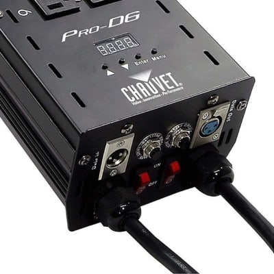 CHAUVET DJ Pro-D6 DMX-512 Dimmer/Switch Pack (6-Channel) | LED Light Controllers, BLACK image 5