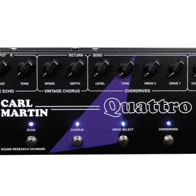 Carl Martin Quattro MultiFX Guitar Processor Pedal 438834 852940000295 image 1