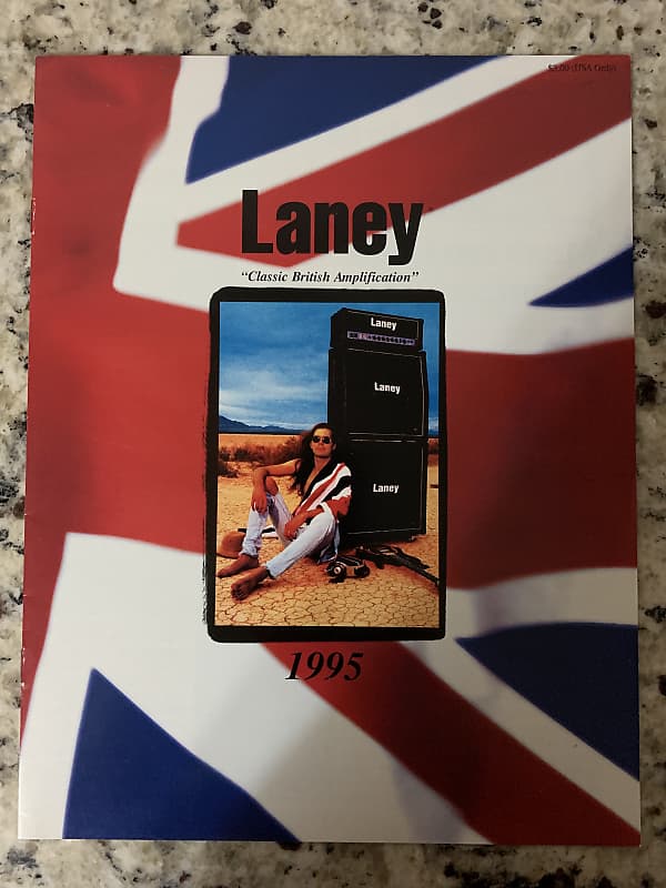 Laney Catalog 1995 GC GH 50 60 100 BC75 VC30 VC50 VC Reverb