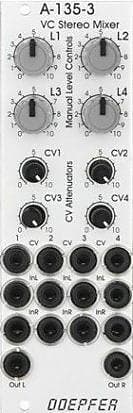 Doepfer a-135-2 vca mixer モジュラーシンセ Doepfer A-135-2 – United States