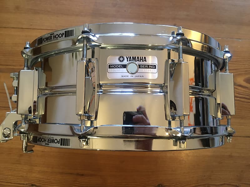 Yamaha SD-295 5.5x14" 10-Lug Steel Snare Drum image 1
