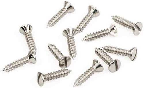 Replacement 4 x 1/2 OHS Pickguard Screws, Nickel image 1