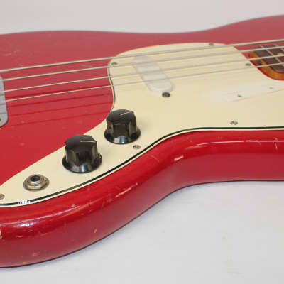 Fender Musicmaster Bass • 1973 • Dakota Red • Very Good Cond image 5