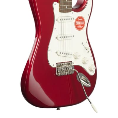 Squier Classic Vibe 60s Stratocaster Laurel Neck Candy Apple Red image 9