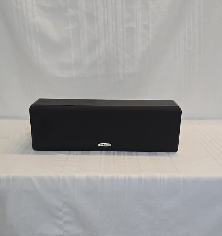 Polk CS-10 - Piano Black Center Speaker  			