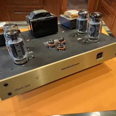 Conrad Johnson Classic Sixty SE Stereo Tube Amplifier w/KT120 Output Tubes image 1