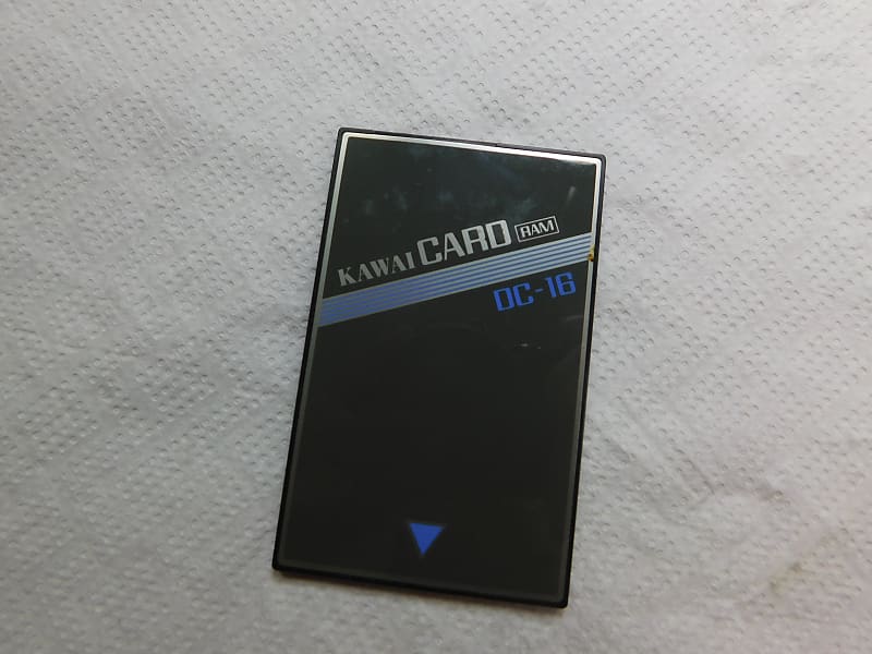 KAWAI RAMカード　DC-16 Rare Kawai DC-16 RAM Card For K4 Synthesizer K4R XD-5 Rack