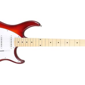 Peavey Raptor Plus HSS Electric Guitar w/ Tremolo Cherryburst w/ Maple Fretboard