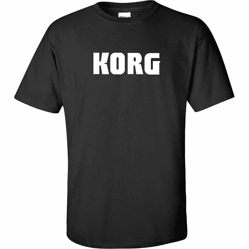 Korg T SHIRT KORG XL TEE SHIRTS NOIR KORG TAILLE XL