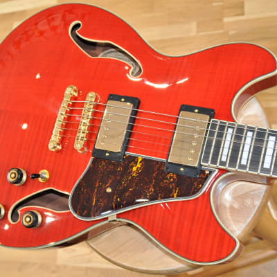 Ibanez AS93FM Artcore Expressionist Semi-Hollow Body Transparent