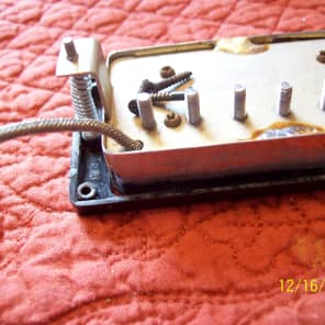 Gibson Pickups 1965 All Original Hardware  Chrome  Patent Decal Post PAF image 15