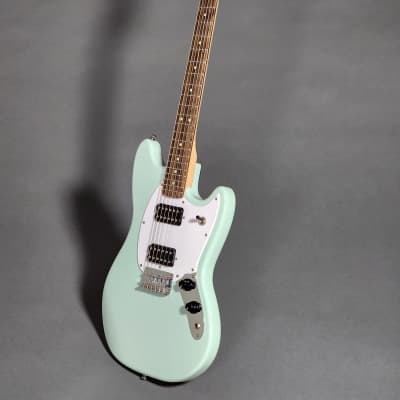 Squier Bullet Mustang HH with Laurel Fretboard 2018 - 2019 - Surf Green image 1