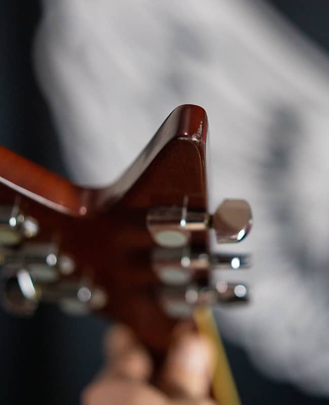 Dean VCO-NT V-coustic Flying V Acoustic Natural w/OGB | Reverb