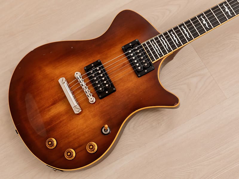 1983 Greco Cougar I Vintage Guitar Violin Lacquer Finish, 1