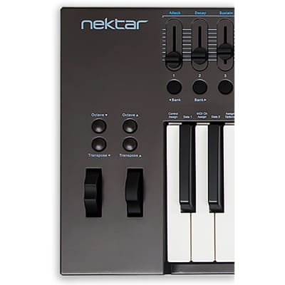 Nektar Impact LX61+ Plus 61-Key USB MIDI Controller Music Production Keyboard image 3