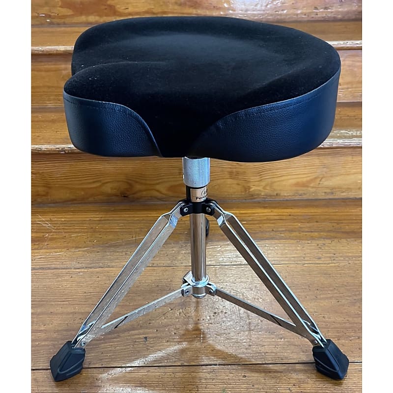 SECONDHAND Custom Percussion Drum Throne Black Reverb