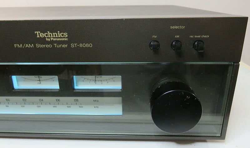 TECHNICS ST-8080 STEREO TUNER WORKS PERFECT SERVICED PART