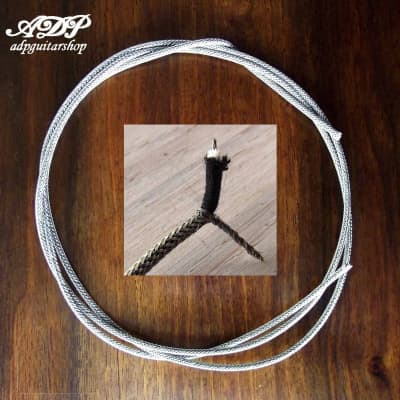 Guitare Vintage cloth Shield wire 22AWG 1 Meter for sale