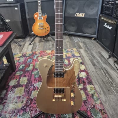 レアモデル　squire by fender john5 telecaster Squier John 5 telecaster gold review - YouTube
