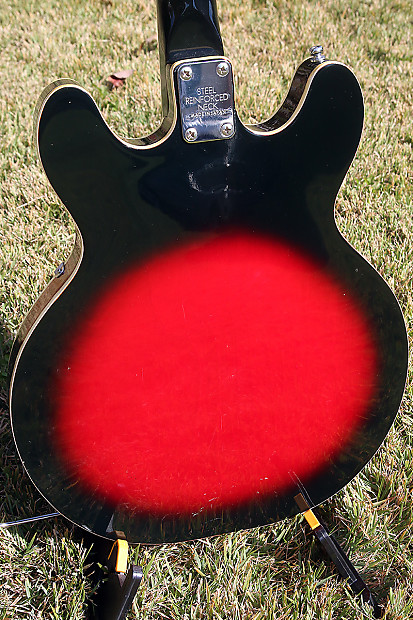 1966 Aria Diamond 1202T in Cherry Sunburst | Reverb