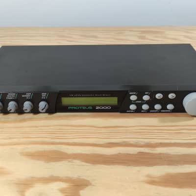 E-MU Systems Proteus 2000 Rackmount 128-Voice Sampler Module 1999 - Black