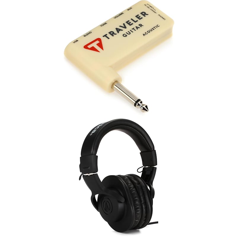 Traveler guitar deals acoustic headphone amp