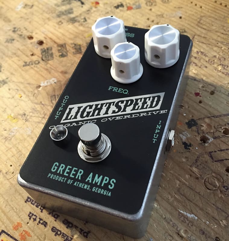 Greer Amps Lightspeed Organic Overdrive (Limited Edition - Reverse Daphne  Colorway)