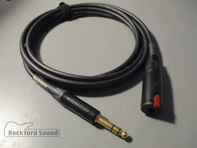 Mogami W2549 5 Ft Headphone Extension Cable Gold Trs Reverb 9288