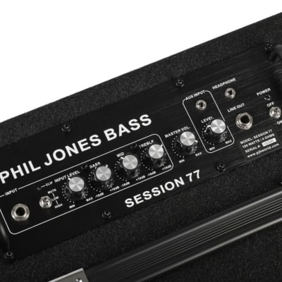 Phil Jones Session 77 100W Combo amp, 2x7" + 3" Tweeter, S-77 Only 28 lbs!, Mint image 3