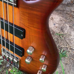 Soundgear Ibanez SR900FM 4 String Bass Bartolini Pickups Active Electronics Para Eq image 6