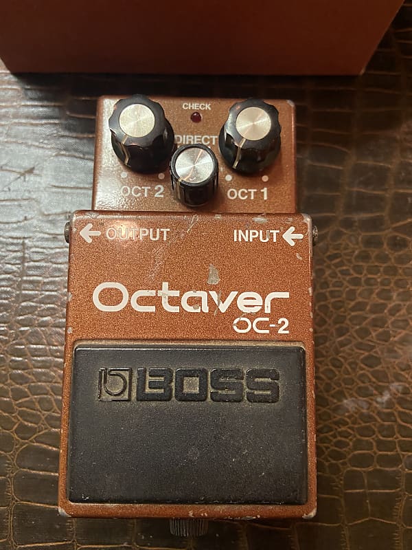 1980s Boss Octaver OC-2 Octave Pedal~MIJ~Black Label~Early | Reverb