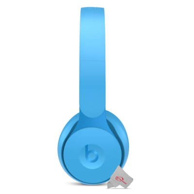 Beats Solo Pro Wireless Noise Cancelling On-Ear Headphones Light Blue image 3